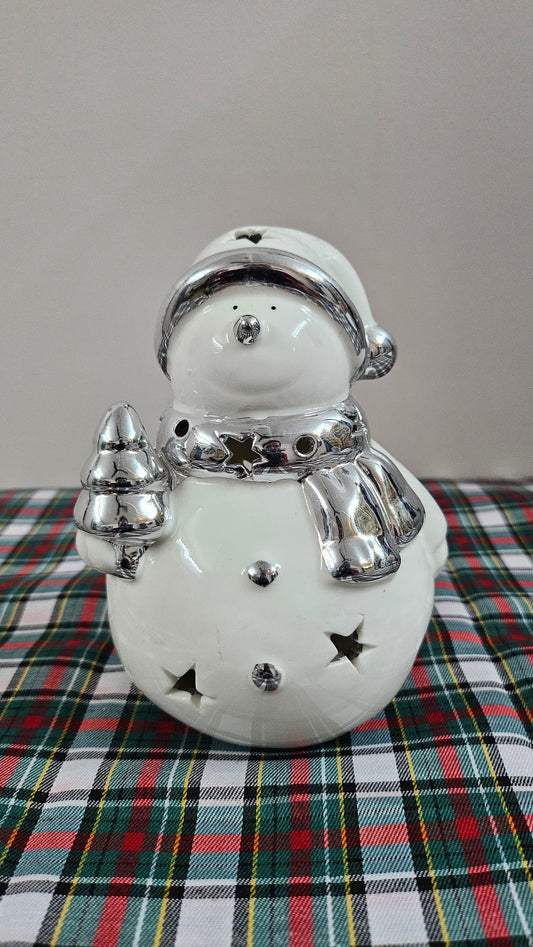 Christmas Snowman with LED Light - 1PC