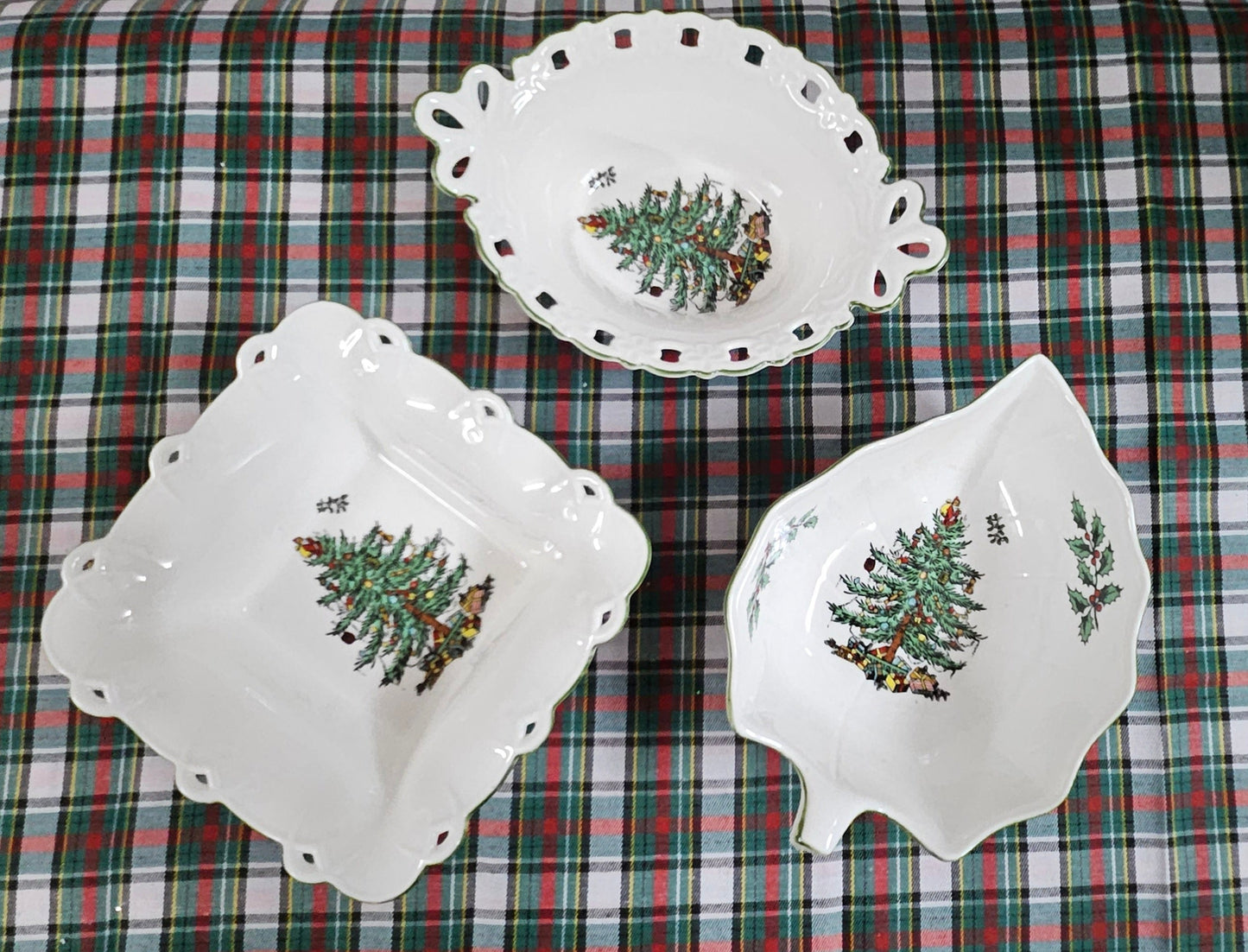 Christmas Ceramic Dip Bowls / 1PC