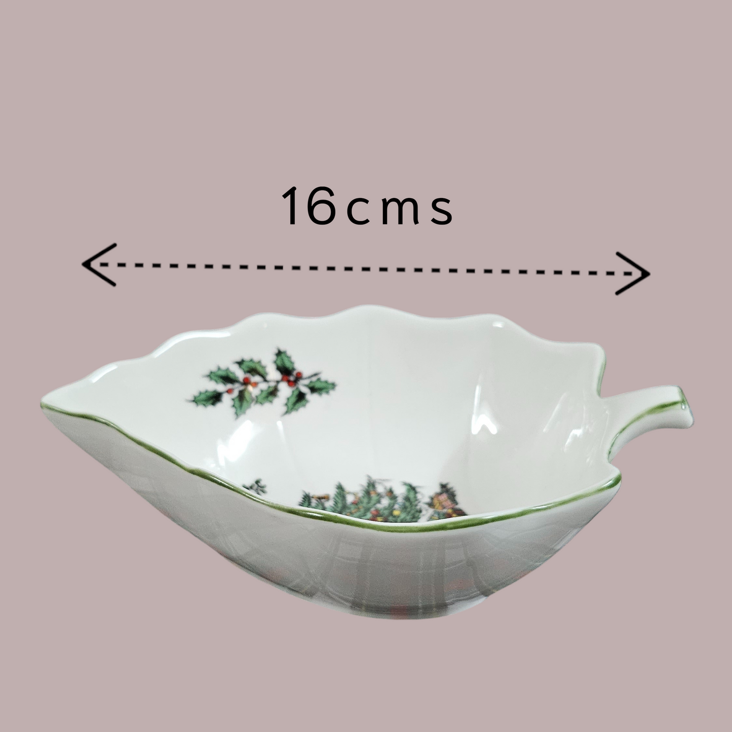 Ceramic Dip Bowls Leaf Shape/ 1PC